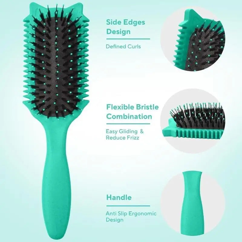Tangle-Free Curling Brush