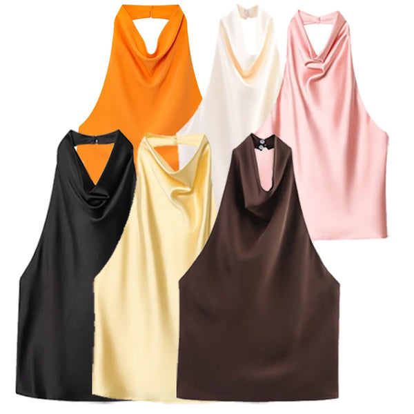 Elegant Backless Corset Top