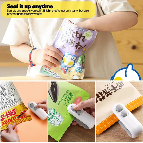 Handy Bag Sealer & Cutter Combo